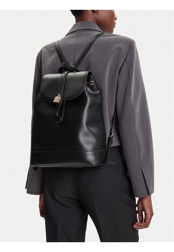 Karl Lagerfeld - KARL LAGERFELD Plecak A3W30154 Czarny. Kolor: czarny. Materiał: skóra