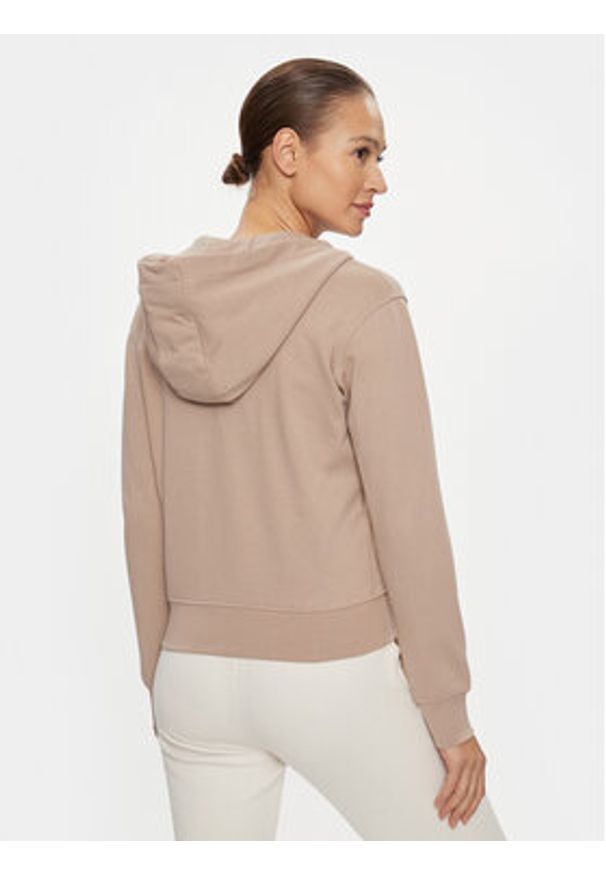 Guess Bluza Eleanora V4RQ04 KC5O0 Brązowy Regular Fit. Kolor: brązowy. Materiał: bawełna