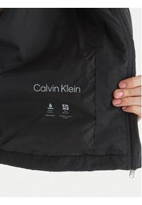 Calvin Klein Jeans Wiatrówka Essential LV047F507G Czarny Regular Fit. Kolor: czarny. Materiał: syntetyk #6