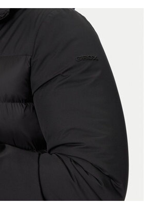 Geox Kurtka zimowa Sapienza M4628J TC188 F0284 Czarny Regular Fit. Kolor: czarny. Materiał: syntetyk. Sezon: zima