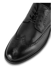 Sergio Bardi Półbuty MF1645-1Z Czarny. Kolor: czarny. Materiał: skóra #4