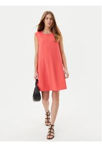 DKNY Sukienka codzienna DD5N1H63 Koralowy Regular Fit. Okazja: na co dzień. Kolor: pomarańczowy. Materiał: syntetyk. Typ sukienki: proste. Styl: casual #5