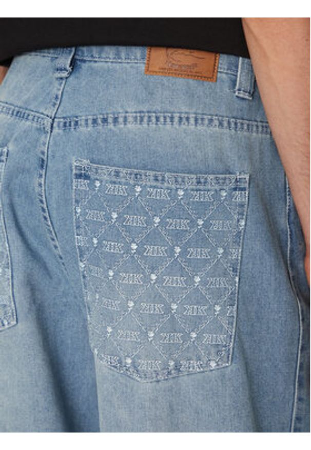 Karl Kani Jeansy Og Aop Back Pocket 60000107 Niebieski Baggy Fit. Kolor: niebieski