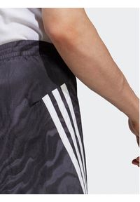 Adidas - adidas Szorty sportowe Future Icons Allover Print Shorts IC8252 Czarny Regular Fit. Kolor: czarny. Materiał: syntetyk. Wzór: nadruk. Styl: sportowy #5