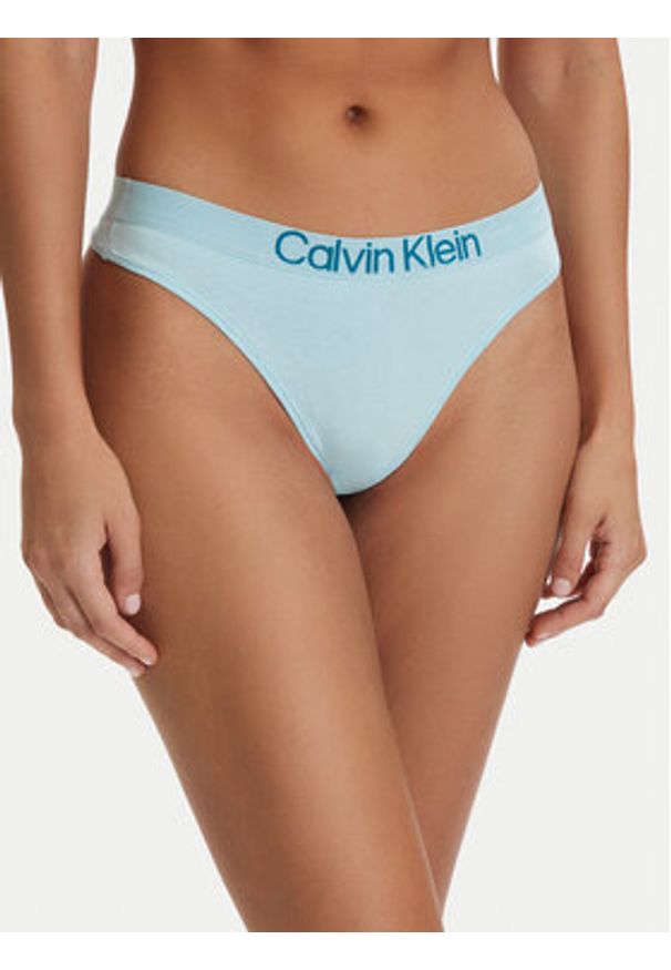 Calvin Klein Underwear Komplet stringów LV00QD5331 Kolorowy. Materiał: bawełna. Wzór: kolorowy