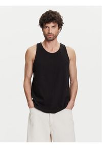 GAP - Gap Tank top 768254-01 Czarny Regular Fit. Kolor: czarny. Materiał: bawełna