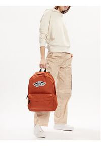 Vans Plecak Wm Realm Backpack VN0A3UI6CKN1 Brązowy. Kolor: brązowy. Materiał: materiał #4