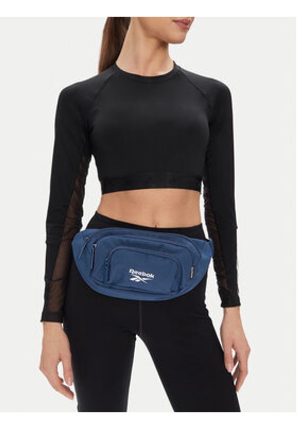 Reebok Saszetka nerka RBK-B-005-07 Granatowy. Kolor: niebieski. Materiał: materiał