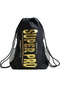 SUPER PRO COMBAT GEAR - Torba Bojowa Super Pro Czarna-Złota Trwała i Przestronna. Kolor: czarny. Materiał: poliester. Styl: militarny