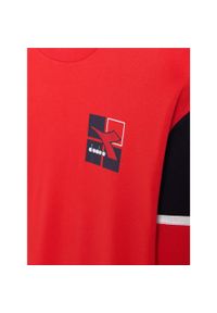 Diadora - Bluza męska DIADORA SWEATSHIRT CREW WEAVE. Kolor: czerwony #2