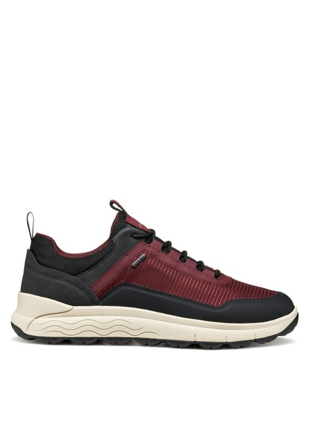 Geox Sneakersy U Spherica 4X4 B Abx U56FDA 0119J C7011 Bordowy. Kolor: czerwony. Materiał: materiał