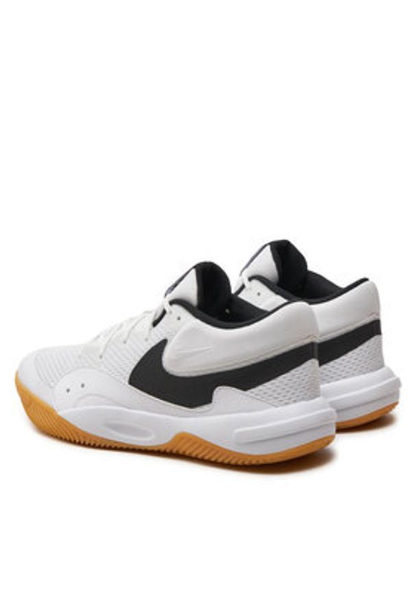 Nike Buty halowe Hyperquick FN4678-100 Biały. Kolor: biały. Materiał: mesh, materiał