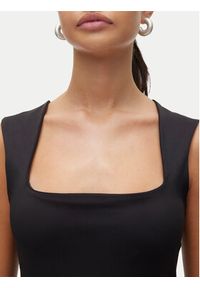 Vero Moda Top Million 10312751 Czarny Slim Fit. Kolor: czarny. Materiał: syntetyk
