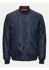 Only & Sons Kurtka bomber Joshua 22023287 Granatowy Regular Fit. Kolor: niebieski. Materiał: syntetyk #6