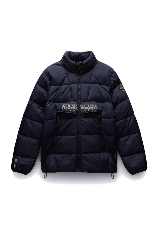 Kurtka męska Napapijri Rf Puffer Open. Kolor: niebieski. Sezon: zima. Styl: wakacyjny. Sport: turystyka piesza