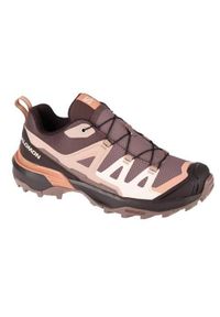 salomon - Buty trekkingowe damskie Salomon X Ultra 360. Kolor: brązowy. Materiał: materiał, syntetyk. Szerokość cholewki: normalna