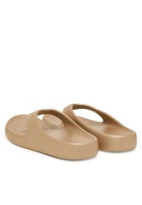 TOMMY HILFIGER - Tommy Hilfiger Japonki Pearlized FW0FW09201 Beżowy. Kolor: beżowy. Materiał: syntetyk #2