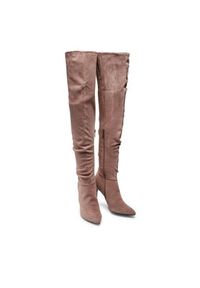 DeeZee Kozaki WYL2036-1 Beżowy. Kolor: beżowy. Materiał: materiał #3