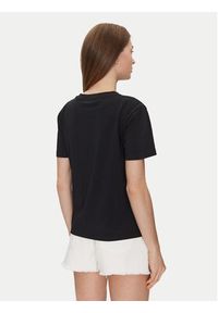 TwinSet - TWINSET T-Shirt 251TP2072 Czarny Regular Fit. Kolor: czarny. Materiał: bawełna #4