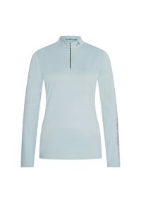 EURO-STAR - Damska koszulka z długim rękawem Euro-Star Uv Top Essolar. Kolor: wielokolorowy, niebieski, szary. Długość rękawa: długi rękaw. Typ sukienki: sportowe. Styl: sportowy #1