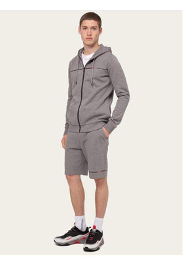 Hugo T-Shirt Dyrtid 50432062 Biały Regular Fit. Kolor: biały. Materiał: bawełna