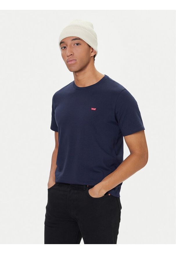 Levi's® T-Shirt The Original 56605-0017 Granatowy Regular Fit. Kolor: niebieski. Materiał: bawełna