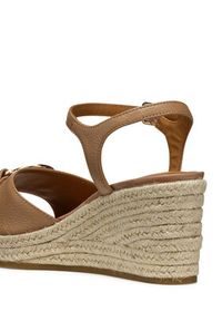 Geox Espadryle D Panarea D55UYB 00046 C5000 Beżowy. Kolor: beżowy. Materiał: skóra