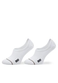 BOSS Stopki Iconic 50522704 Biały. Kolor: biały. Materiał: bawełna #1
