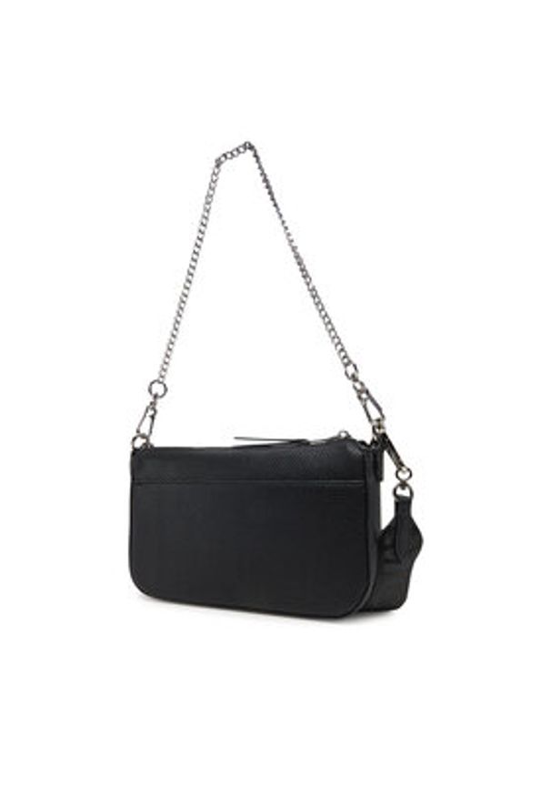 Steve Madden Torebka Bnaim SM13001550 Czarny. Kolor: czarny. Materiał: skórzane