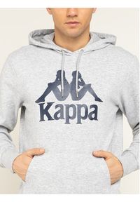 Kappa Bluza 705322 Szary Regular Fit. Kolor: szary. Materiał: bawełna #5