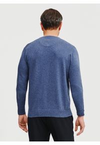 Pako Lorente - PAKO LORENTE – Niebieski męski sweter w serek. Typ kołnierza: dekolt w serek. Kolor: czerwony, niebieski, zielony. Materiał: bawełna. Sezon: wiosna #3