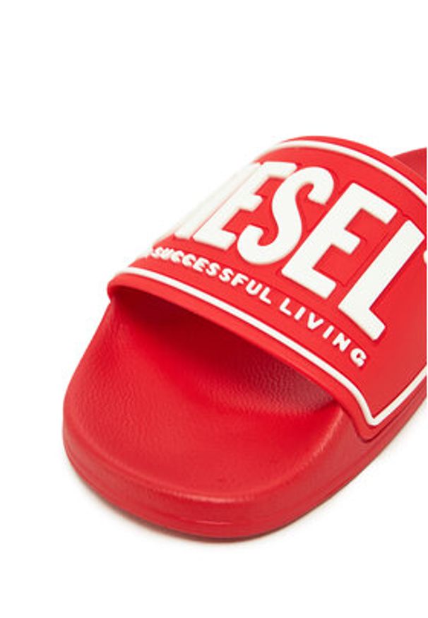Diesel Klapki Y02854 P4441 H8991 Czerwony. Kolor: czerwony