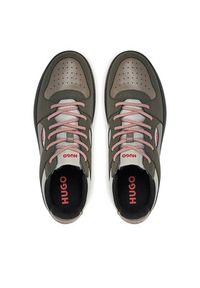 Hugo - HUGO Sneakersy Hadrian 50536197 Brązowy. Kolor: brązowy. Materiał: skóra #6