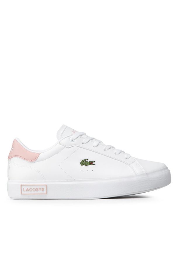 Sneakersy Lacoste. Kolor: biały