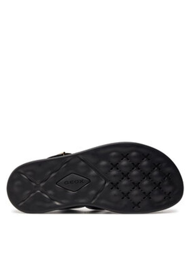 Geox Sandały D Xand 2S D35PAB 00043 C9999 Czarny. Kolor: czarny. Materiał: skóra
