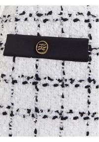 Karl Lagerfeld - KARL LAGERFELD Spódnica mini A3W12019 Écru Regular Fit. Materiał: syntetyk