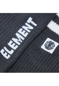 Element Skarpety Wysokie Męskie Clearsight Socks ELYAA00145 Czarny. Kolor: czarny. Materiał: bawełna, materiał