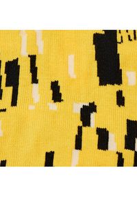 Curator Socks Skarpety wysokie unisex Kiss Żółty. Kolor: żółty. Materiał: materiał, bawełna #2