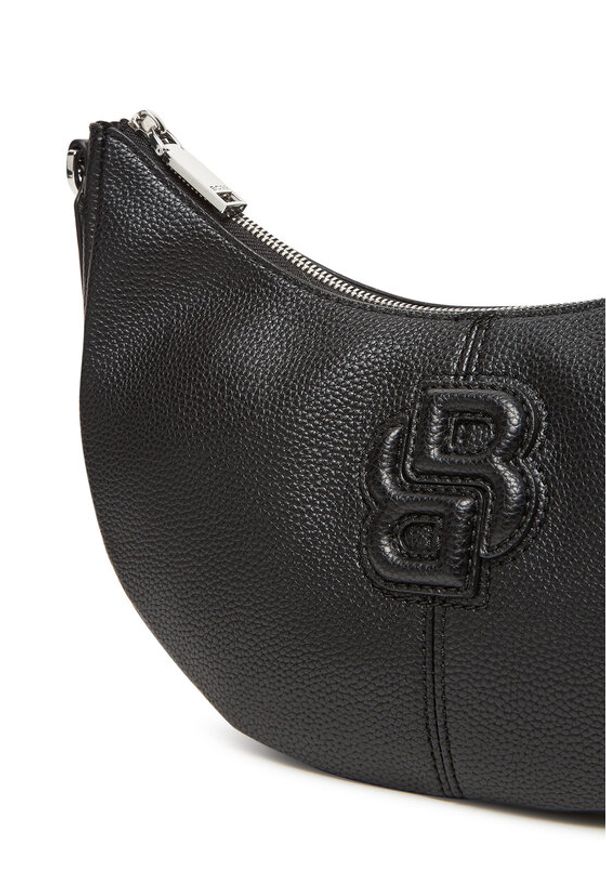BOSS Torebka 50547930 Czarny. Kolor: czarny. Materiał: skórzane