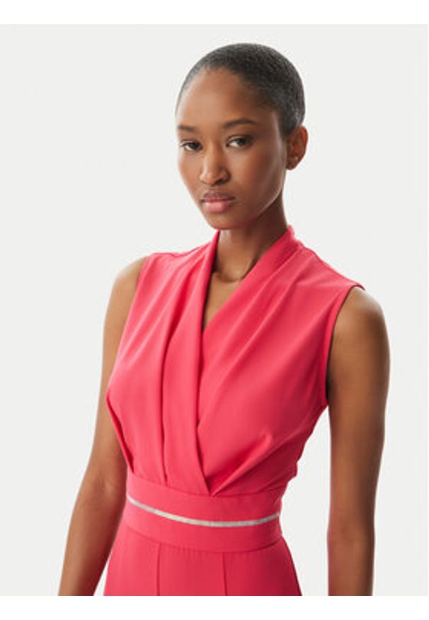 Rinascimento Kombinezon CFC0123490003 Różowy Regular Fit. Kolor: różowy. Materiał: syntetyk