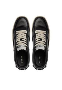 Guess Sneakersy Ancona Low FMPANC PAL12 Czarny. Kolor: czarny #3