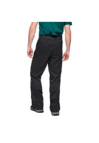 Spodnie Trekkingowe Męskie Black Diamond Stormline Stretch Full Zip Rain Pants. Kolor: czarny