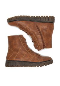 Rieker Trzewiki CEO-Y3420-24 Brązowy. Kolor: brązowy. Materiał: materiał #6