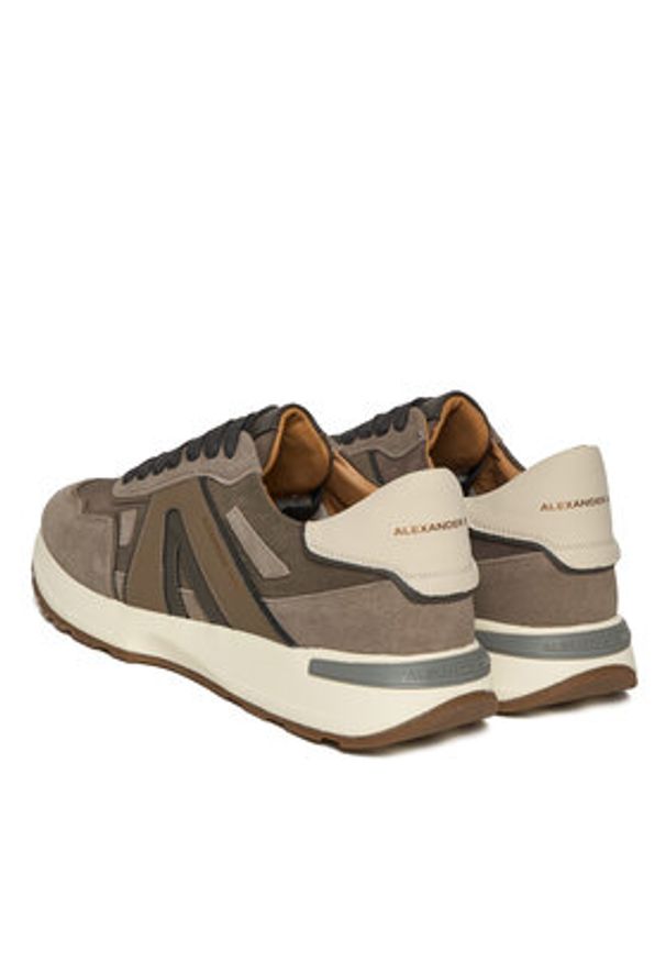 Alexander Smith Sneakersy Liverpool ASBCLPM-3253-DIY Écru. Materiał: skóra