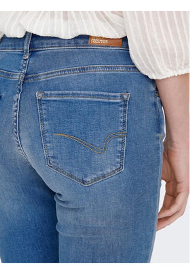 only - ONLY Jeansy Alicia 15258103 Niebieski Straight Fit. Kolor: niebieski
