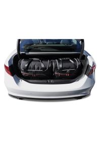 KJUST - Torby Do Bagażnika Alfa Romeo Giulia 2015+ 4Szt Kjust. Kolor: czarny. Styl: sportowy #1
