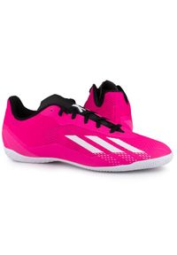 Buty męskie do piłki noznej Adidas X SPEEDPORTAL.4 IN. Kolor: czarny, różowy, biały, wielokolorowy. Sport: piłka nożna