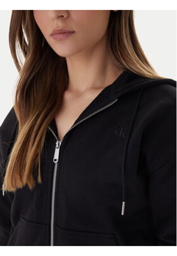 Calvin Klein Jeans Bluza Archive Logo LV047B237G Czarny Regular Fit. Kolor: czarny. Materiał: bawełna