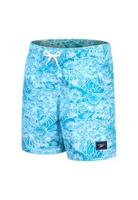 Spodenki szorty do pływania dla dzieci Speedo Watershort. Kolor: biały, wielokolorowy, niebieski. Materiał: lycra, poliester