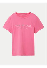 Tom Tailor T-Shirt 1041288 Różowy Regular Fit. Kolor: różowy. Materiał: bawełna #2